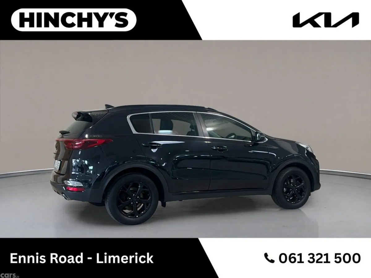 Kia Sportage SUV, Diesel Hybrid, 2021, Black