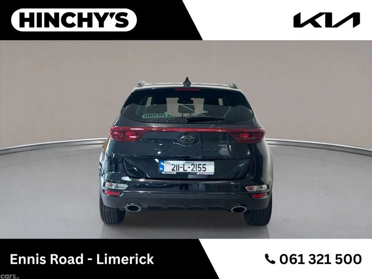 Kia Sportage SUV, Diesel Hybrid, 2021, Black