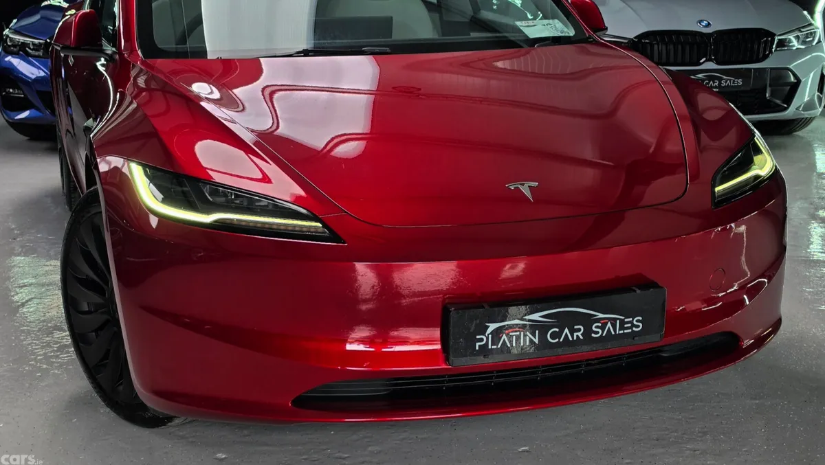 Tesla Model 3 Saloon, Electric, 2024, Red