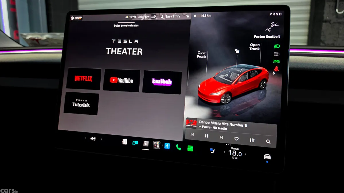 Tesla Model 3 Saloon, Electric, 2024, Red