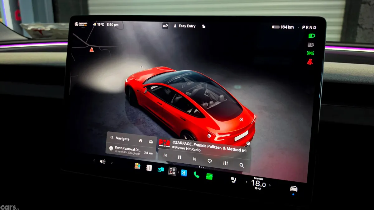 Tesla Model 3 Saloon, Electric, 2024, Red