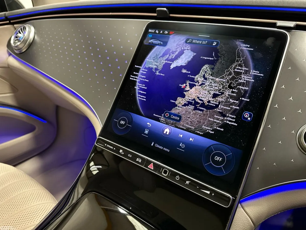 Mercedes-Benz EQS Saloon, Electric, 2023, Grey
