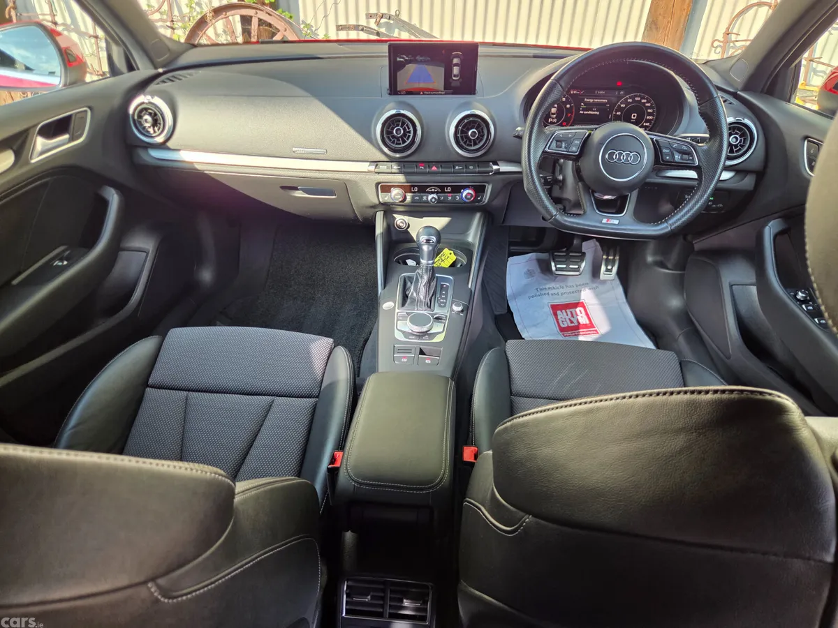 Audi A3 Saloon, Petrol, 2019, Red