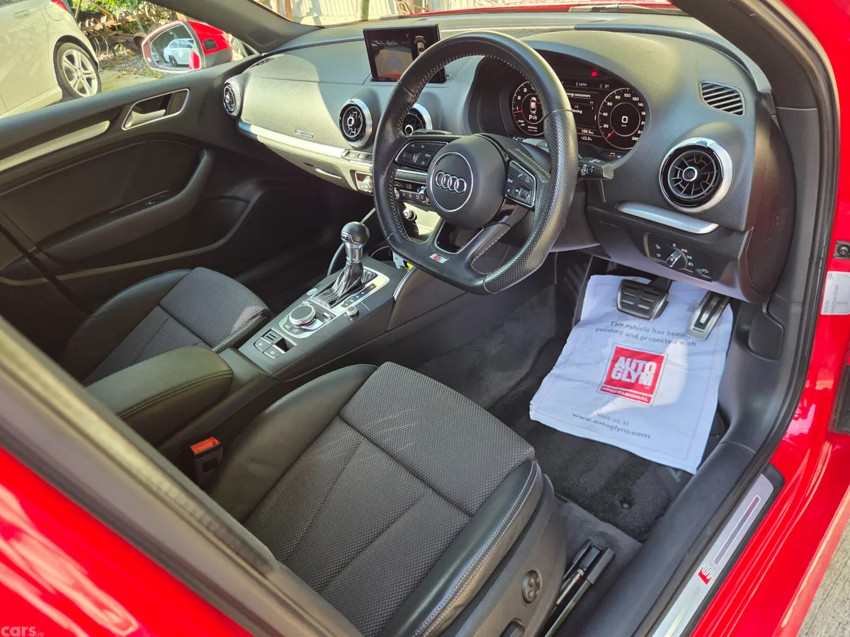 Audi A3 Saloon, Petrol, 2019, Red