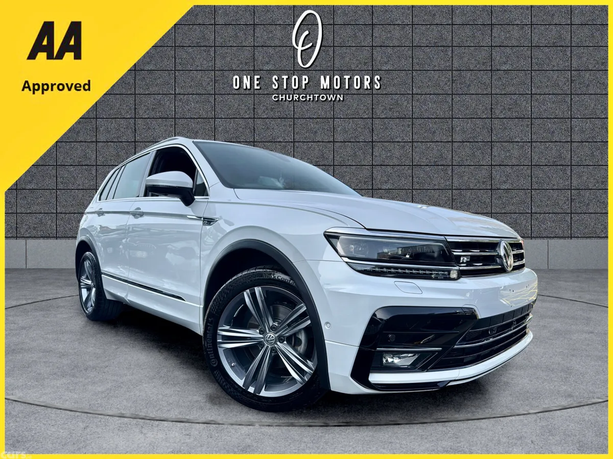 Volkswagen Tiguan SUV, Diesel, 2019, White