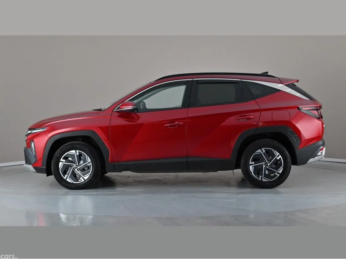Hyundai Tucson SUV, Petrol Hybrid, 2024, Red