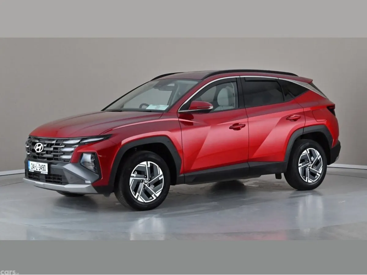 Hyundai Tucson SUV, Petrol Hybrid, 2024, Red