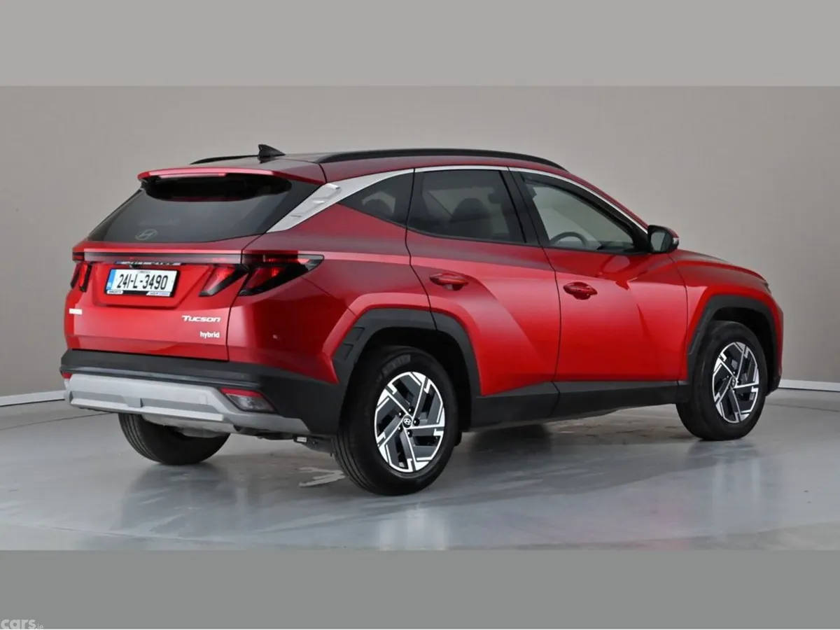 Hyundai Tucson SUV, Petrol Hybrid, 2024, Red