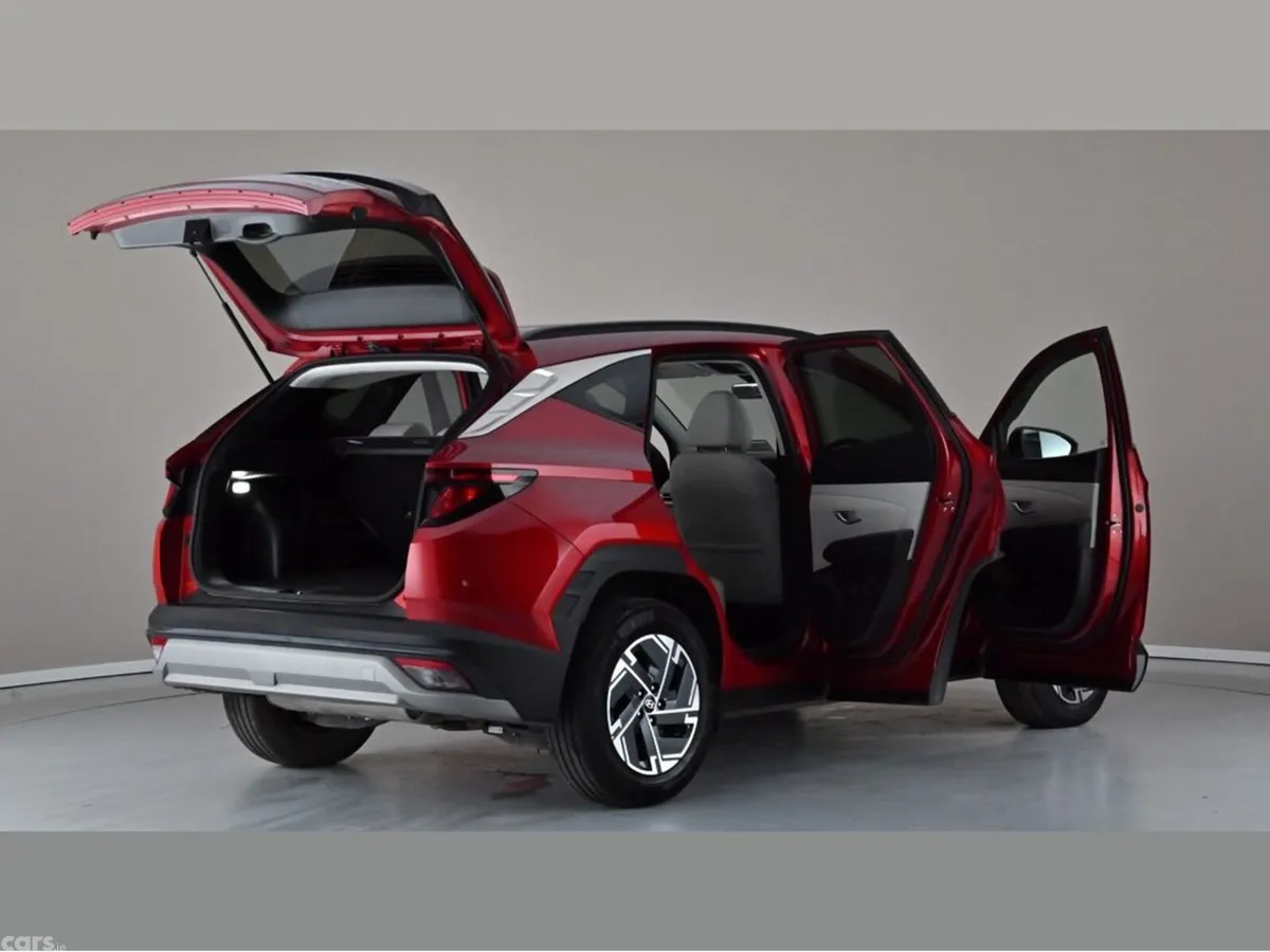 Hyundai Tucson SUV, Petrol Hybrid, 2024, Red