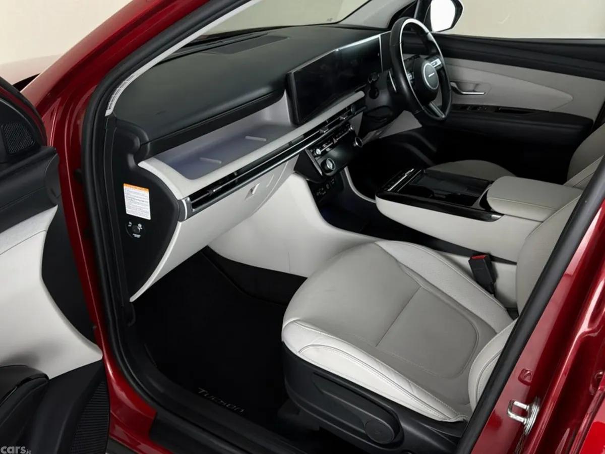 Hyundai Tucson SUV, Petrol Hybrid, 2024, Red