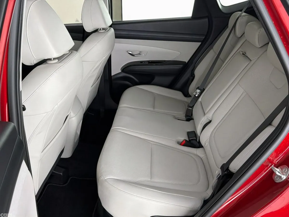 Hyundai Tucson SUV, Petrol Hybrid, 2024, Red