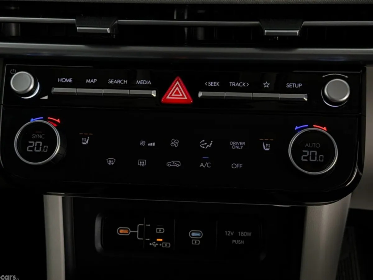 Hyundai Tucson SUV, Petrol Hybrid, 2024, Red