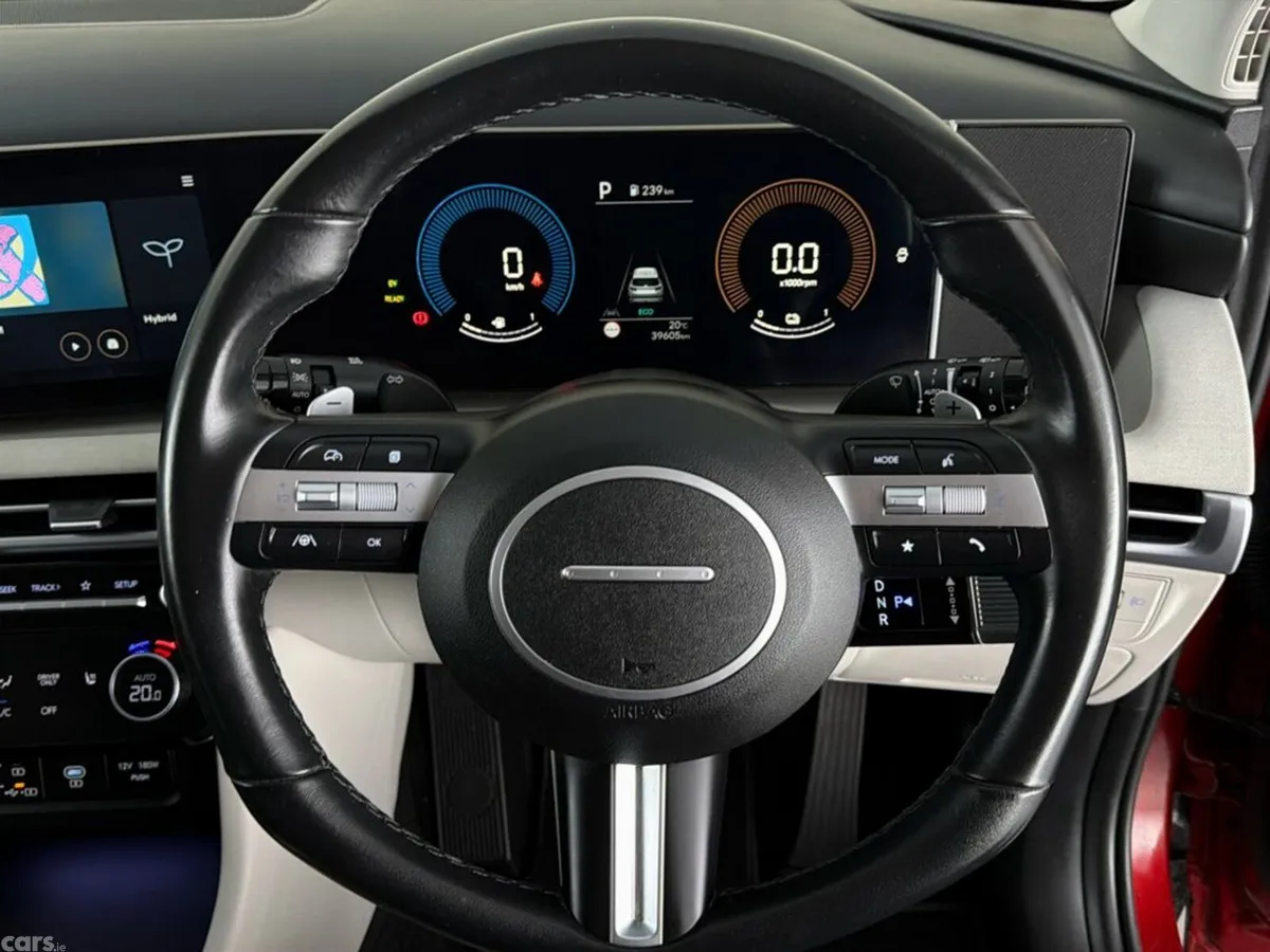 Hyundai Tucson SUV, Petrol Hybrid, 2024, Red