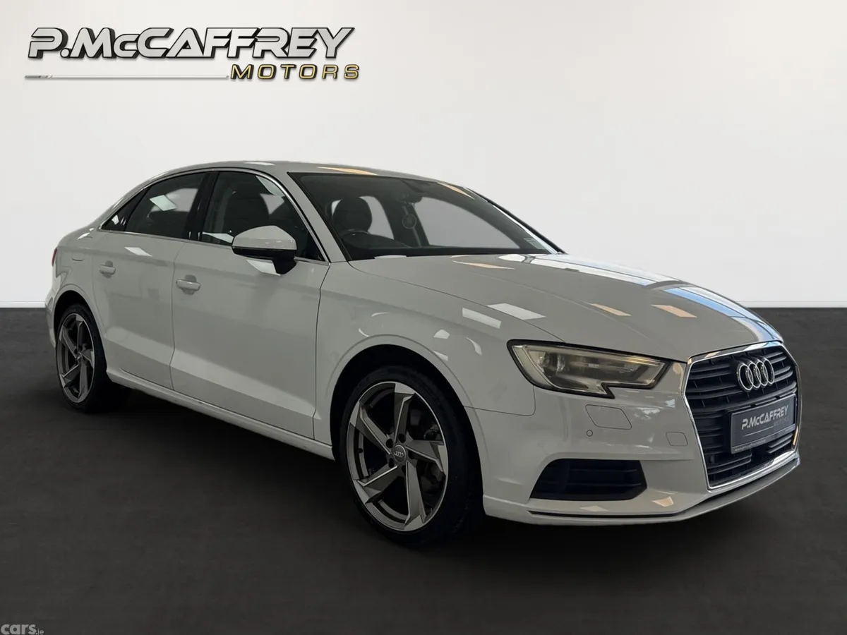Audi A3 Saloon, Petrol, 2017, White