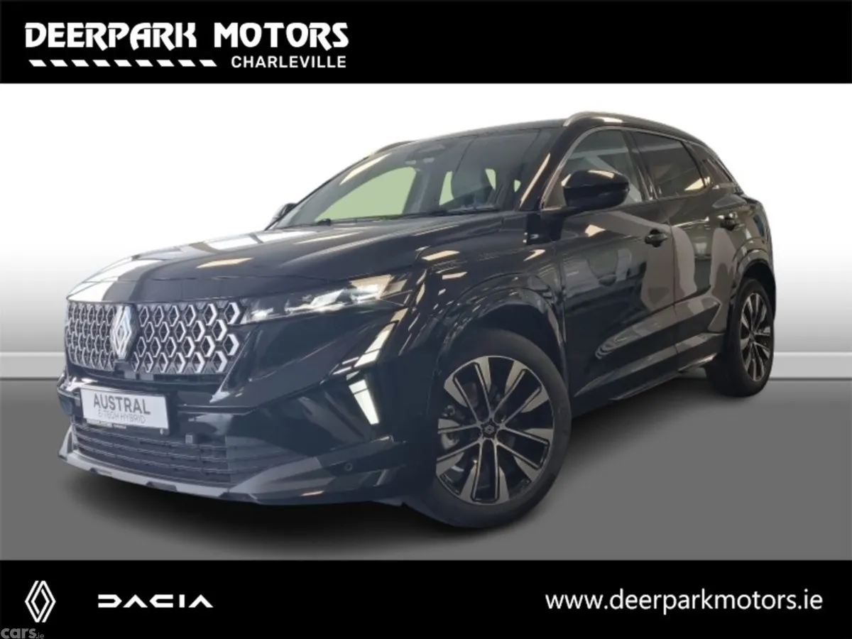 Renault Austral SUV, Petrol Hybrid, 2026, Black