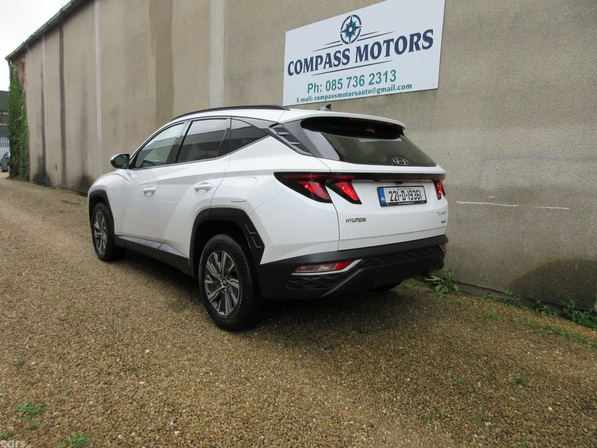Hyundai Tucson SUV, Petrol Hybrid, 2022, White