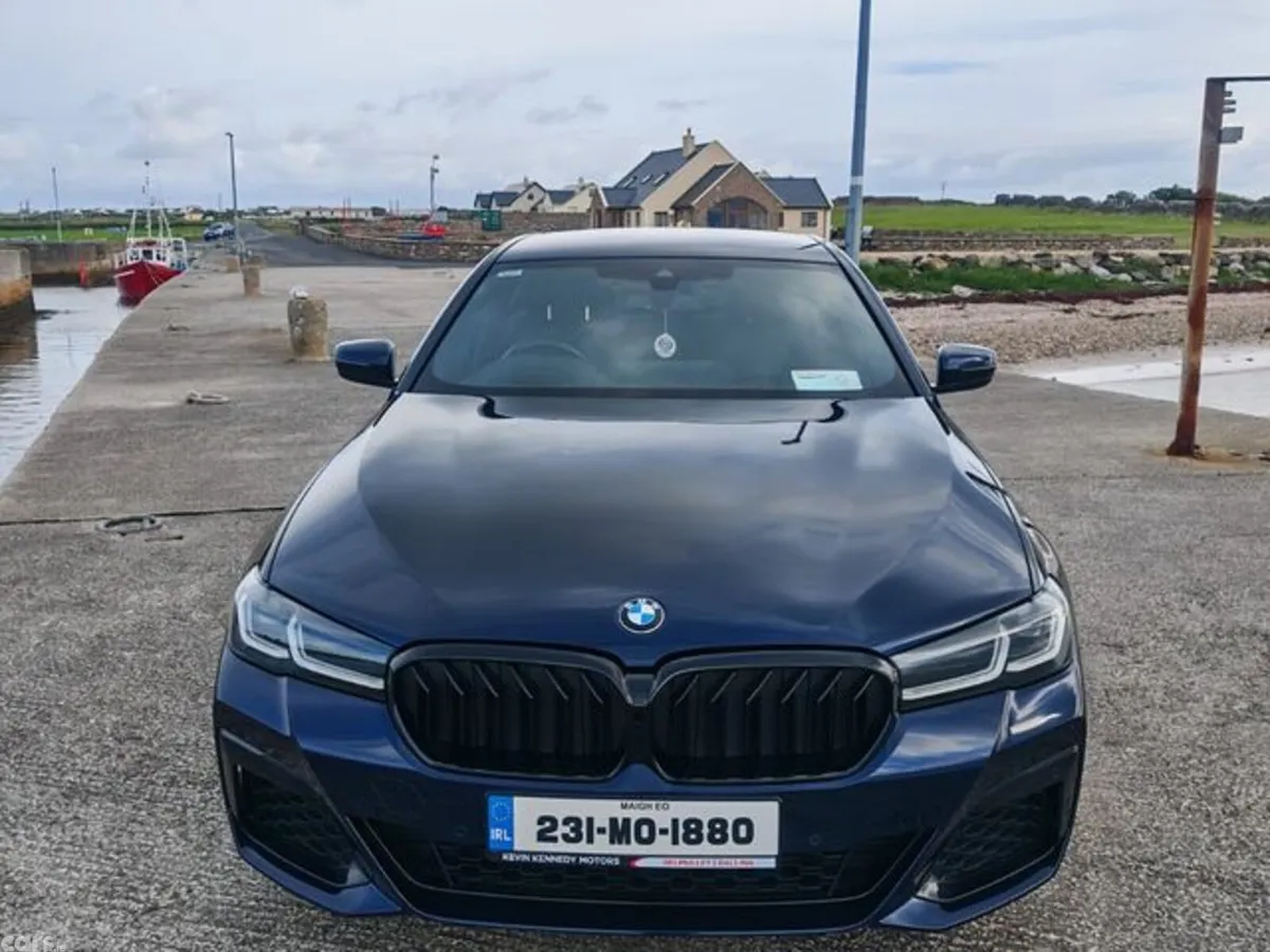 BMW 5-Series Saloon, Diesel, 2023, Blue