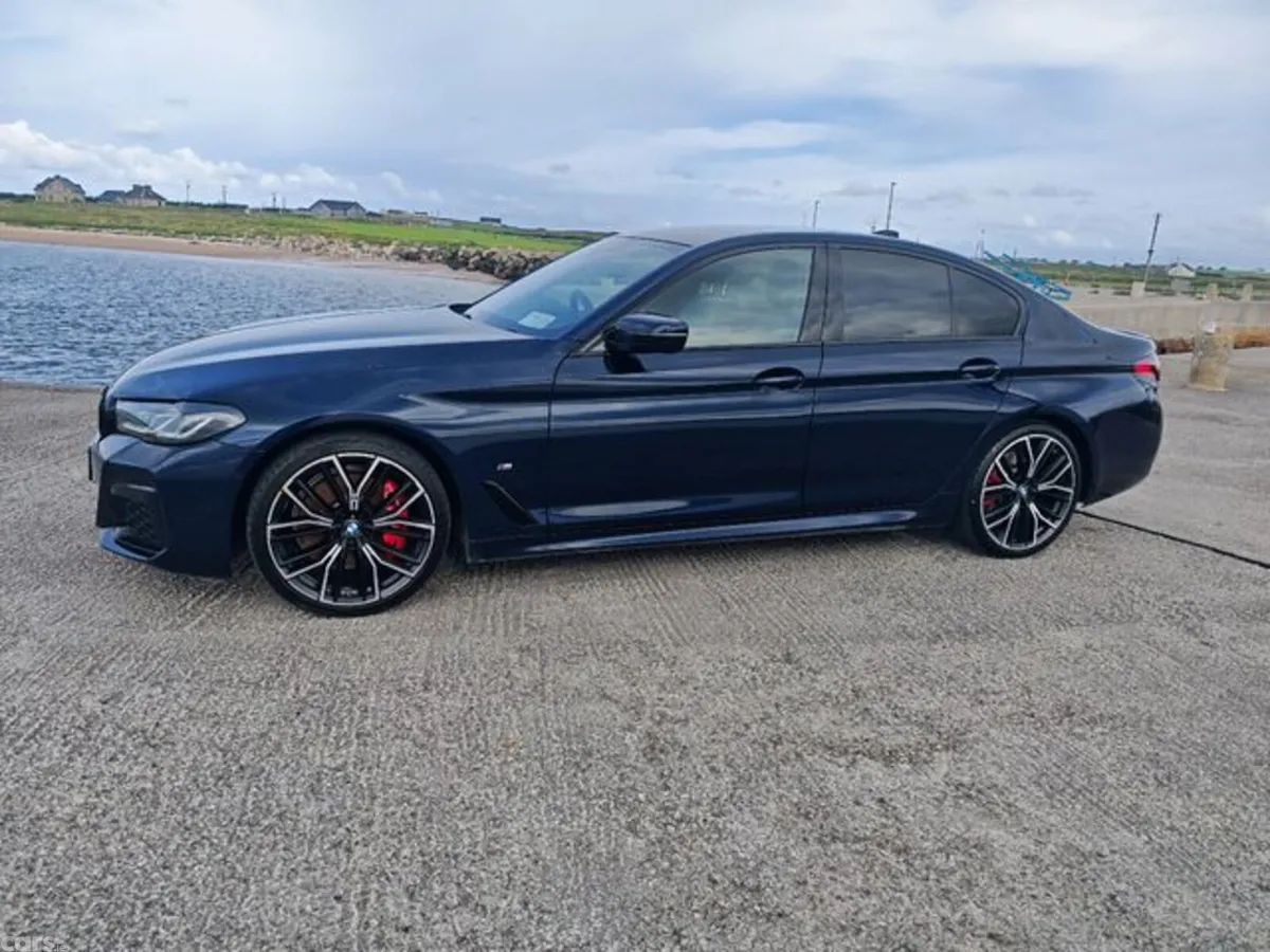 BMW 5-Series Saloon, Diesel, 2023, Blue