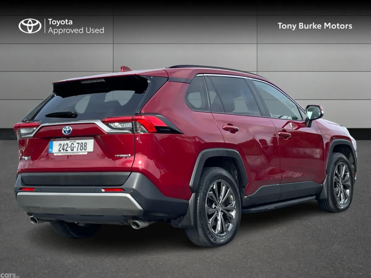 Toyota RAV4 SUV, Petrol Hybrid, 2024, Red