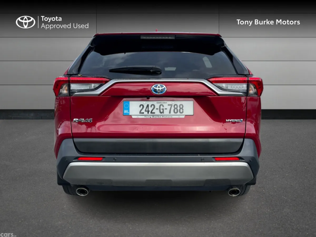 Toyota RAV4 SUV, Petrol Hybrid, 2024, Red