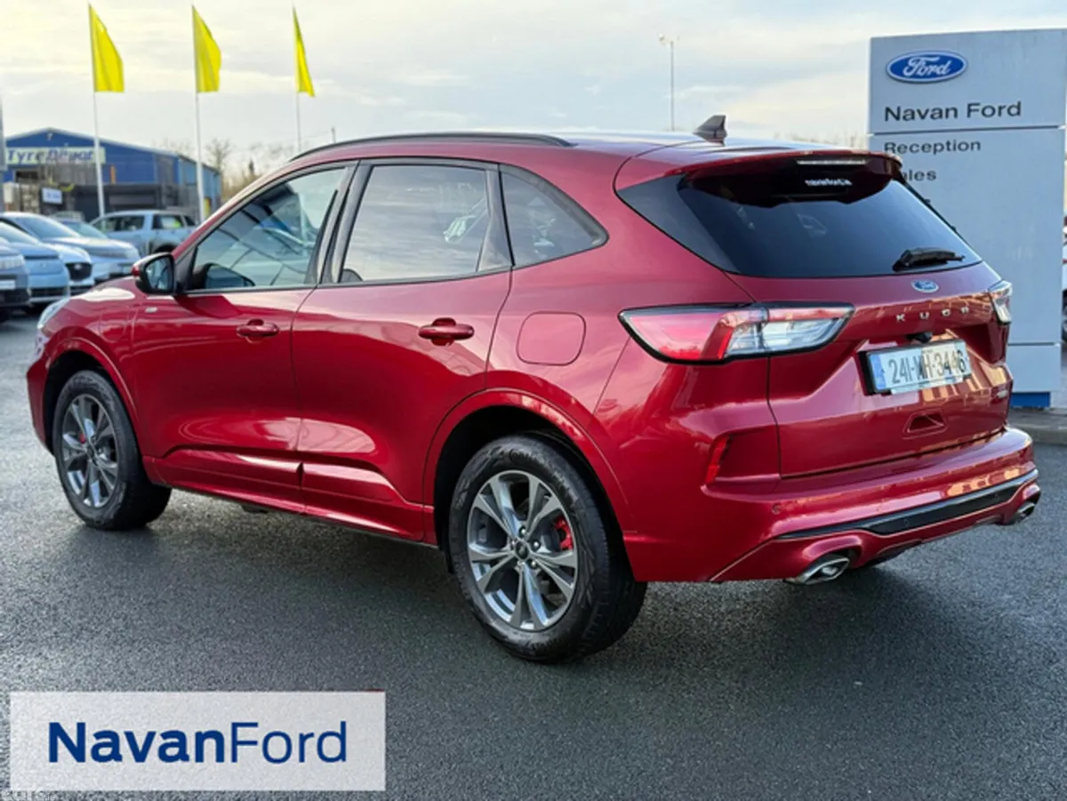Ford Kuga SUV, Petrol Plug-in Hybrid, 2024, Red