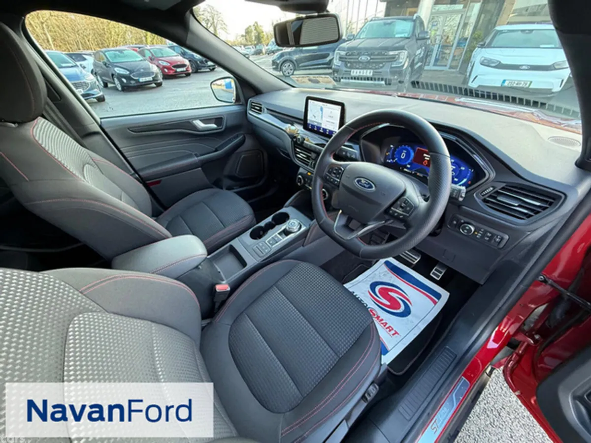 Ford Kuga SUV, Petrol Plug-in Hybrid, 2024, Red