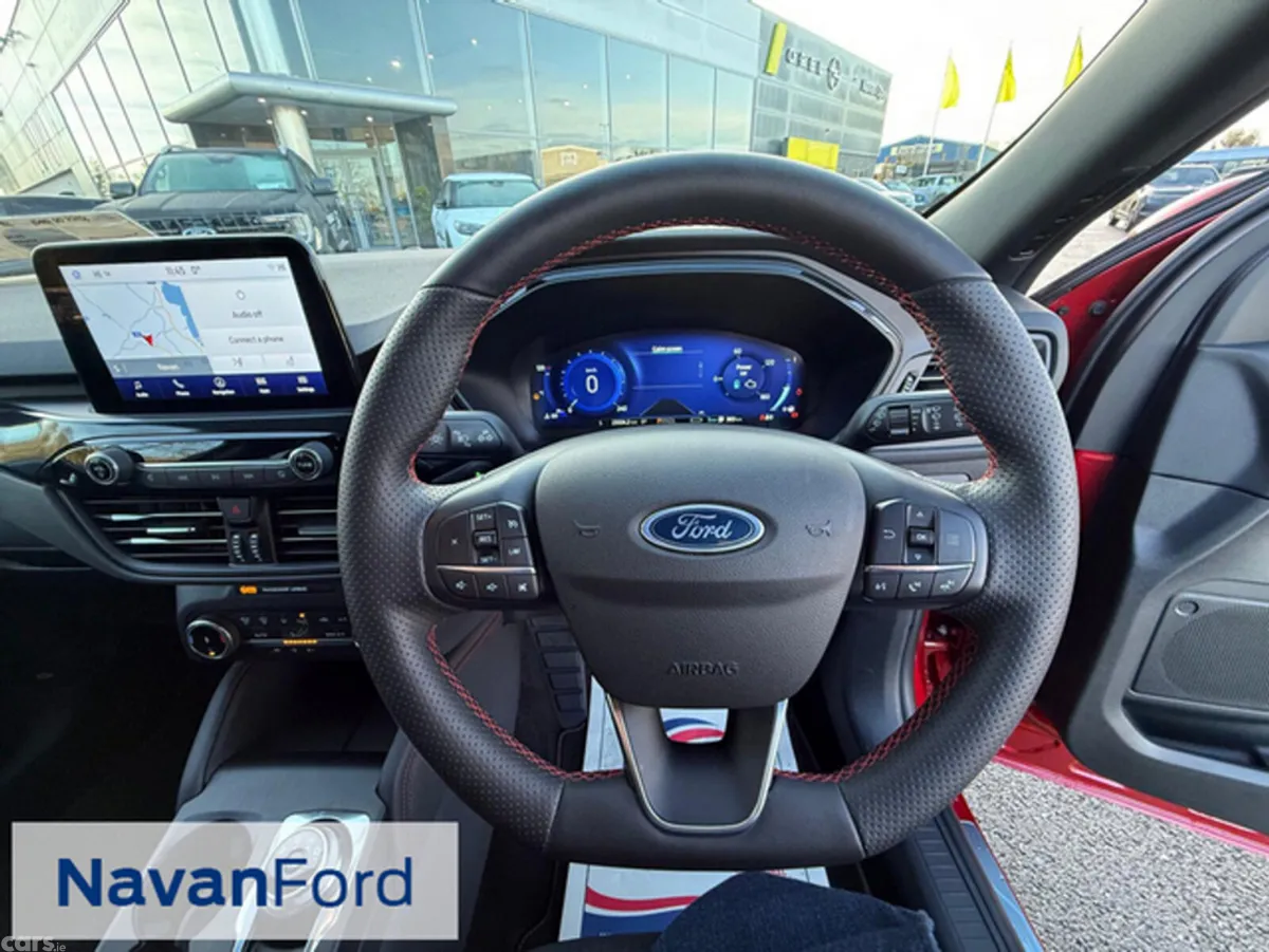 Ford Kuga SUV, Petrol Plug-in Hybrid, 2024, Red