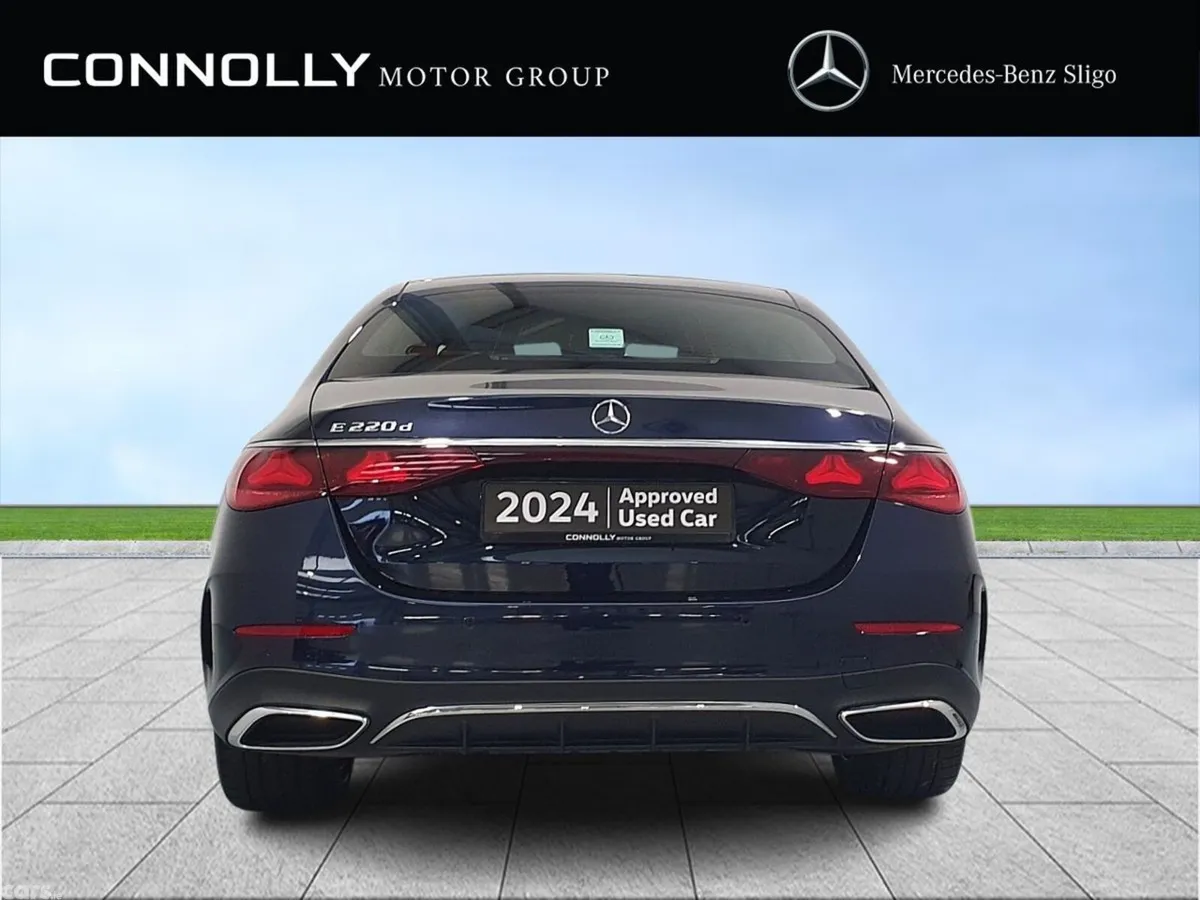Mercedes-Benz E-Class Saloon, Diesel Hybrid, 2024, Blue