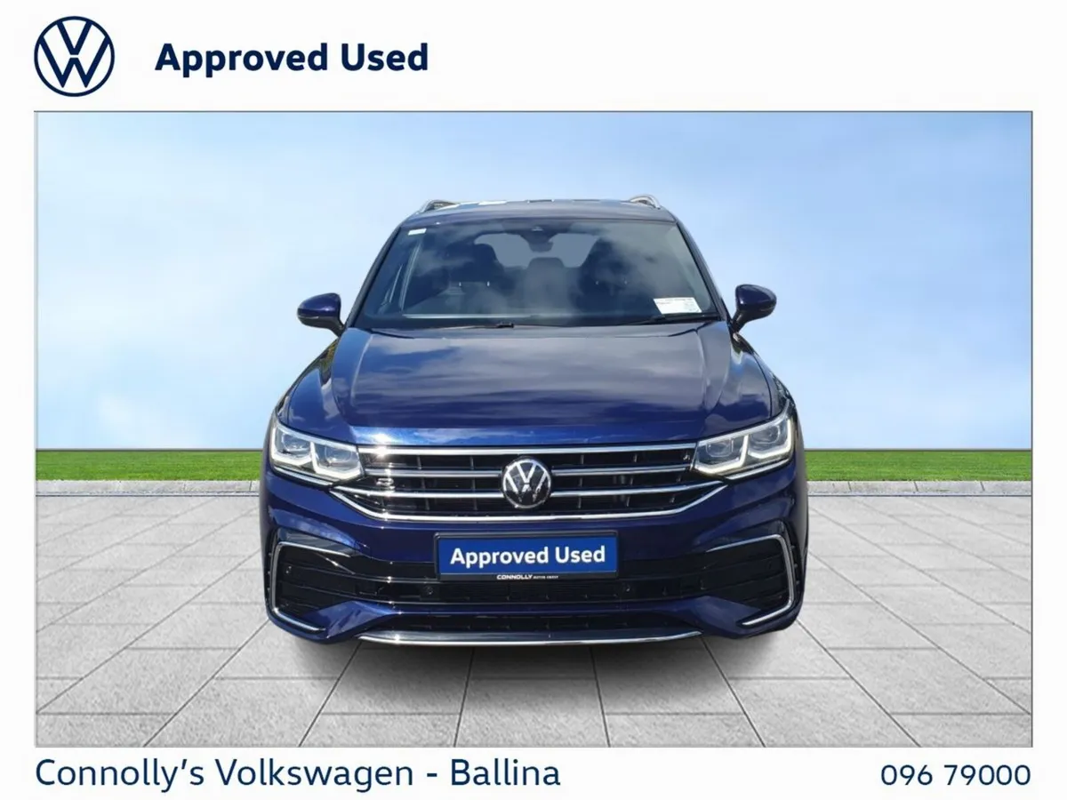 Volkswagen Tiguan Allspace SUV, Diesel, 2024, Blue