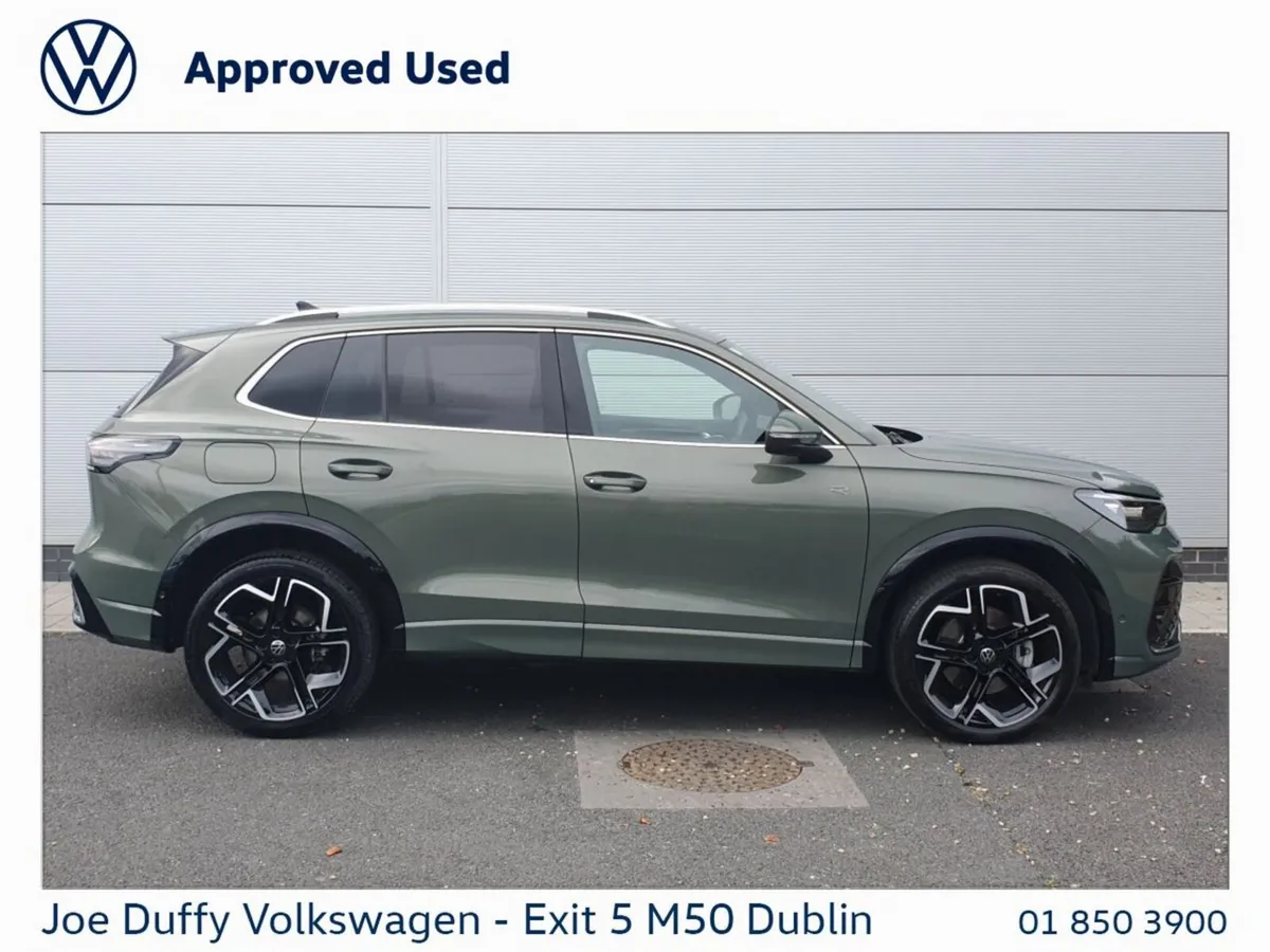 Volkswagen Tiguan SUV, Petrol Hybrid, 2025, Green