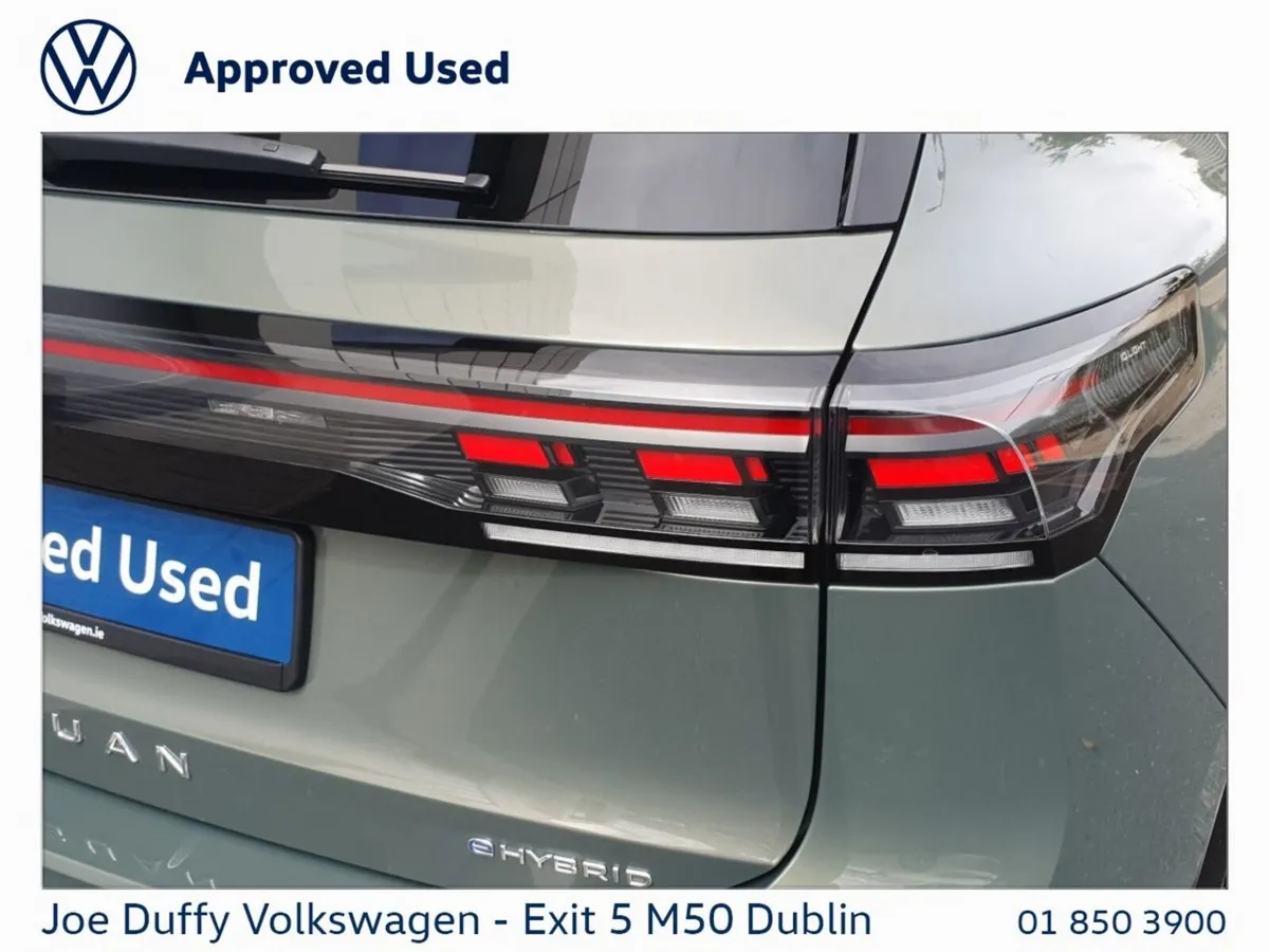Volkswagen Tiguan SUV, Petrol Hybrid, 2025, Green