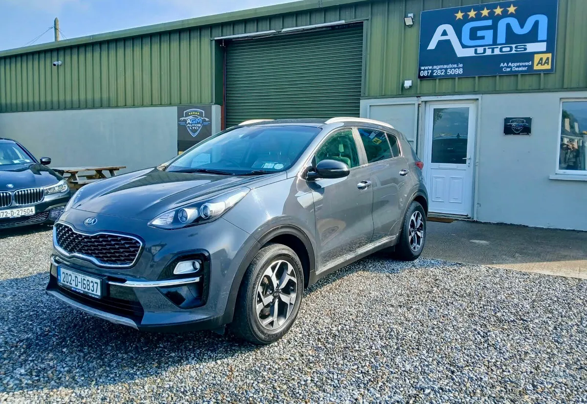 Kia Sportage SUV, Diesel Hybrid, 2020, Grey