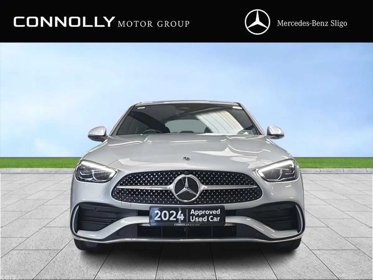Mercedes-Benz C-Class Saloon, Diesel Hybrid, 2024, Silver