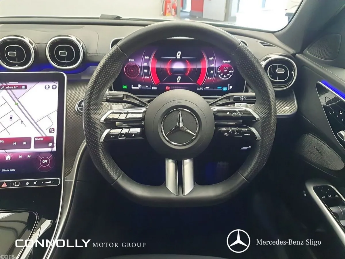 Mercedes-Benz C-Class Saloon, Diesel Hybrid, 2024, Silver