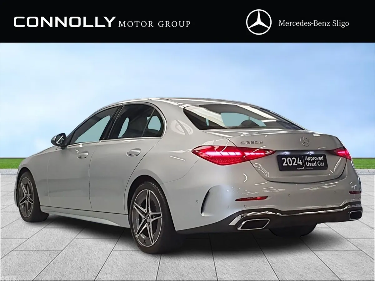 Mercedes-Benz C-Class Saloon, Diesel Hybrid, 2024, Silver