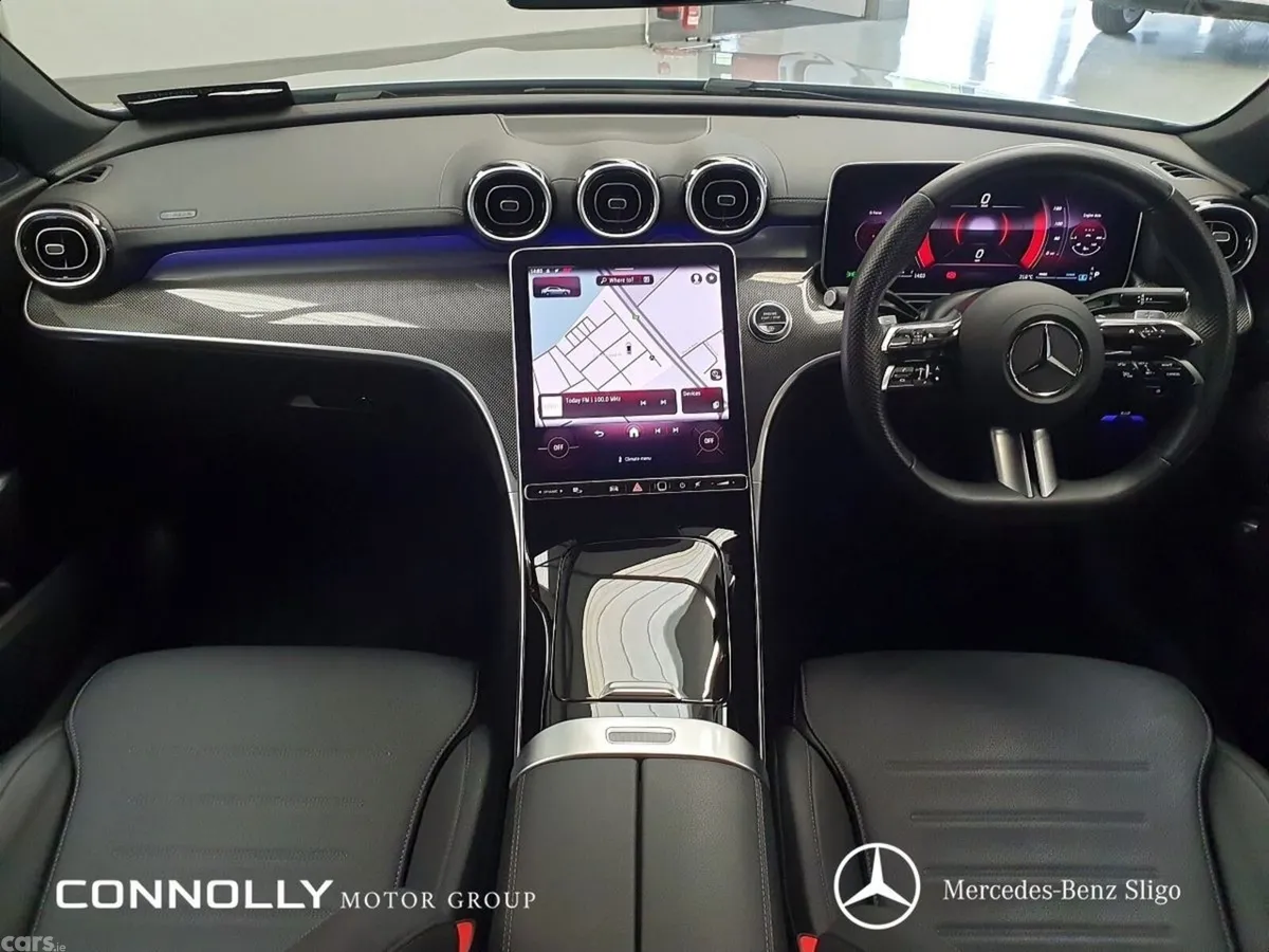 Mercedes-Benz C-Class Saloon, Diesel Hybrid, 2024, Silver
