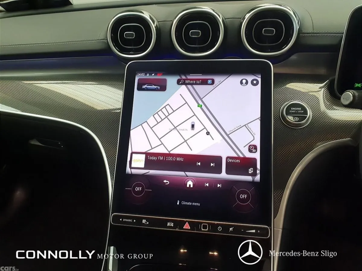 Mercedes-Benz C-Class Saloon, Diesel Hybrid, 2024, Silver