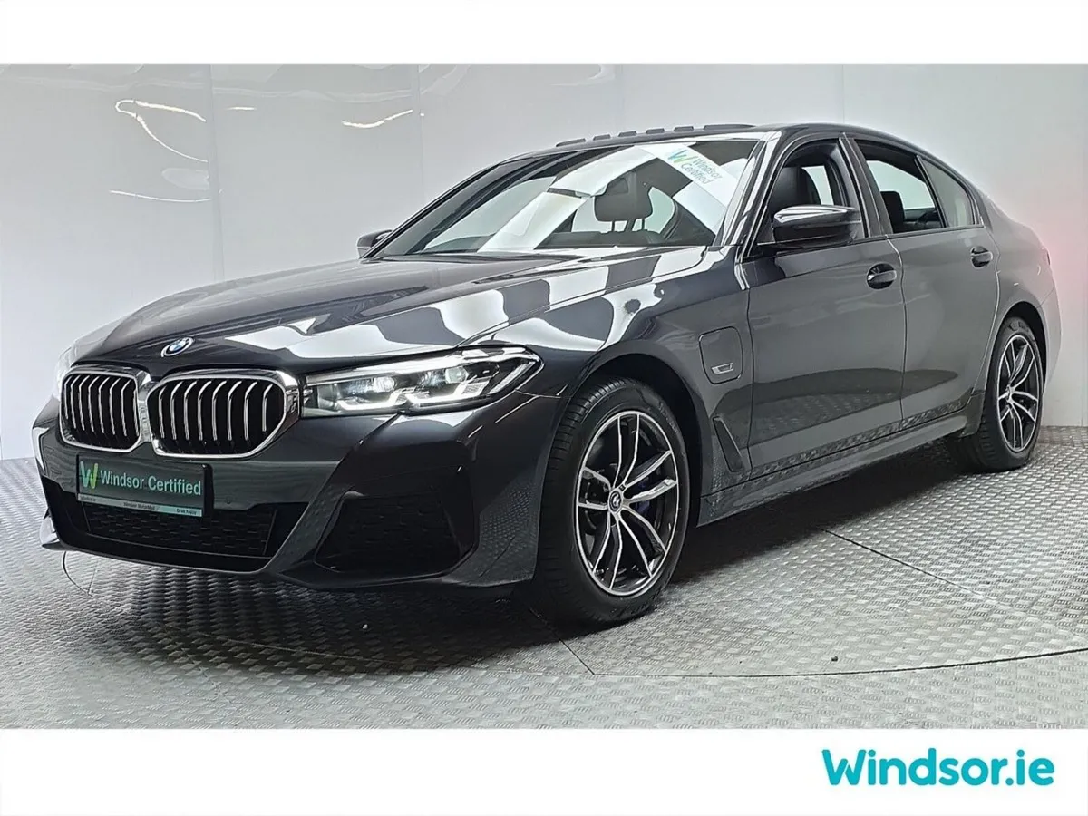 BMW 5-Series Saloon, Petrol Plug-in Hybrid, 2022, Grey