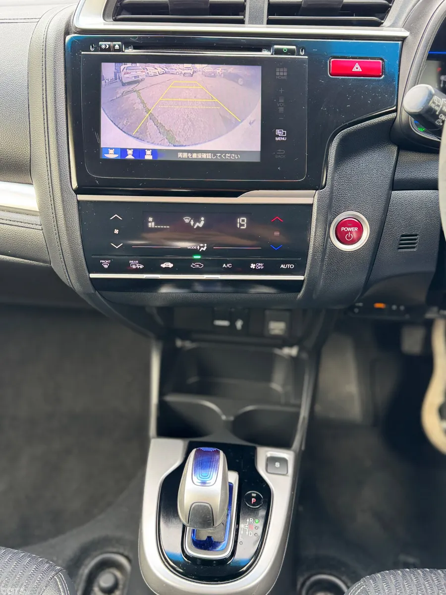 Honda Fit Hatchback, Petrol Hybrid, 2014, White