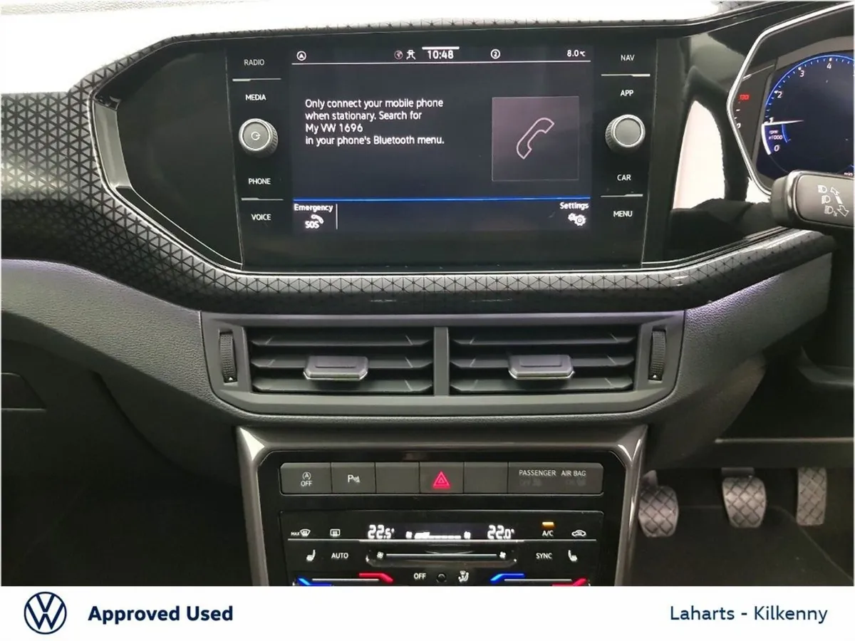Volkswagen T-Cross SUV, Petrol, 2023, Black