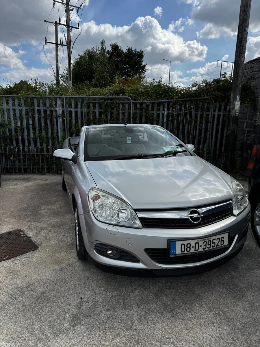 Opel Astra Convertible, Petrol, 2008, Silver