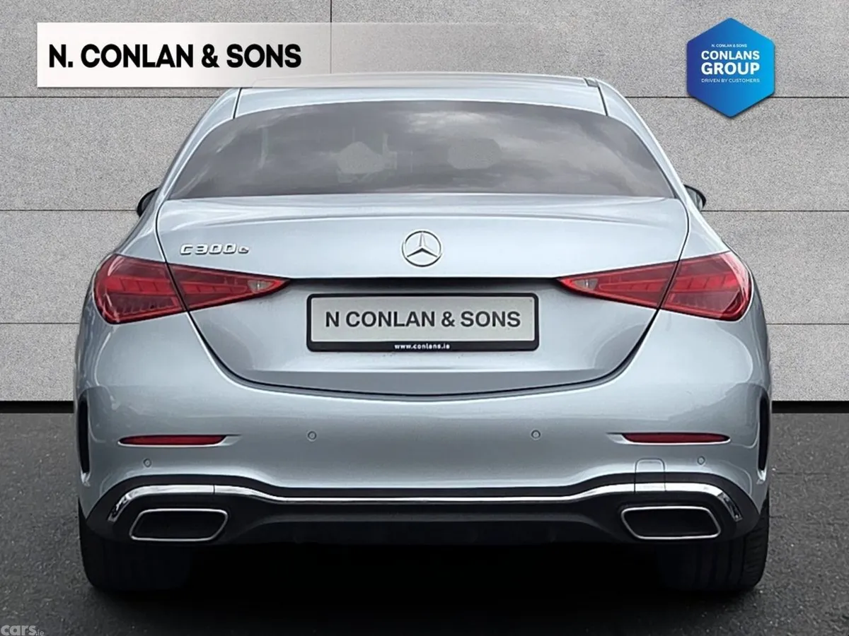 Mercedes-Benz C-Class Saloon, Petrol Plug-in Hybrid, 2023, Silver