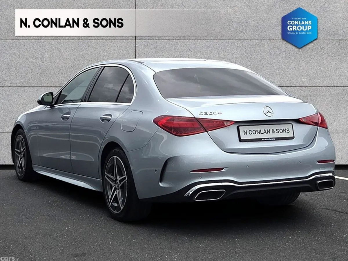 Mercedes-Benz C-Class Saloon, Petrol Plug-in Hybrid, 2023, Silver