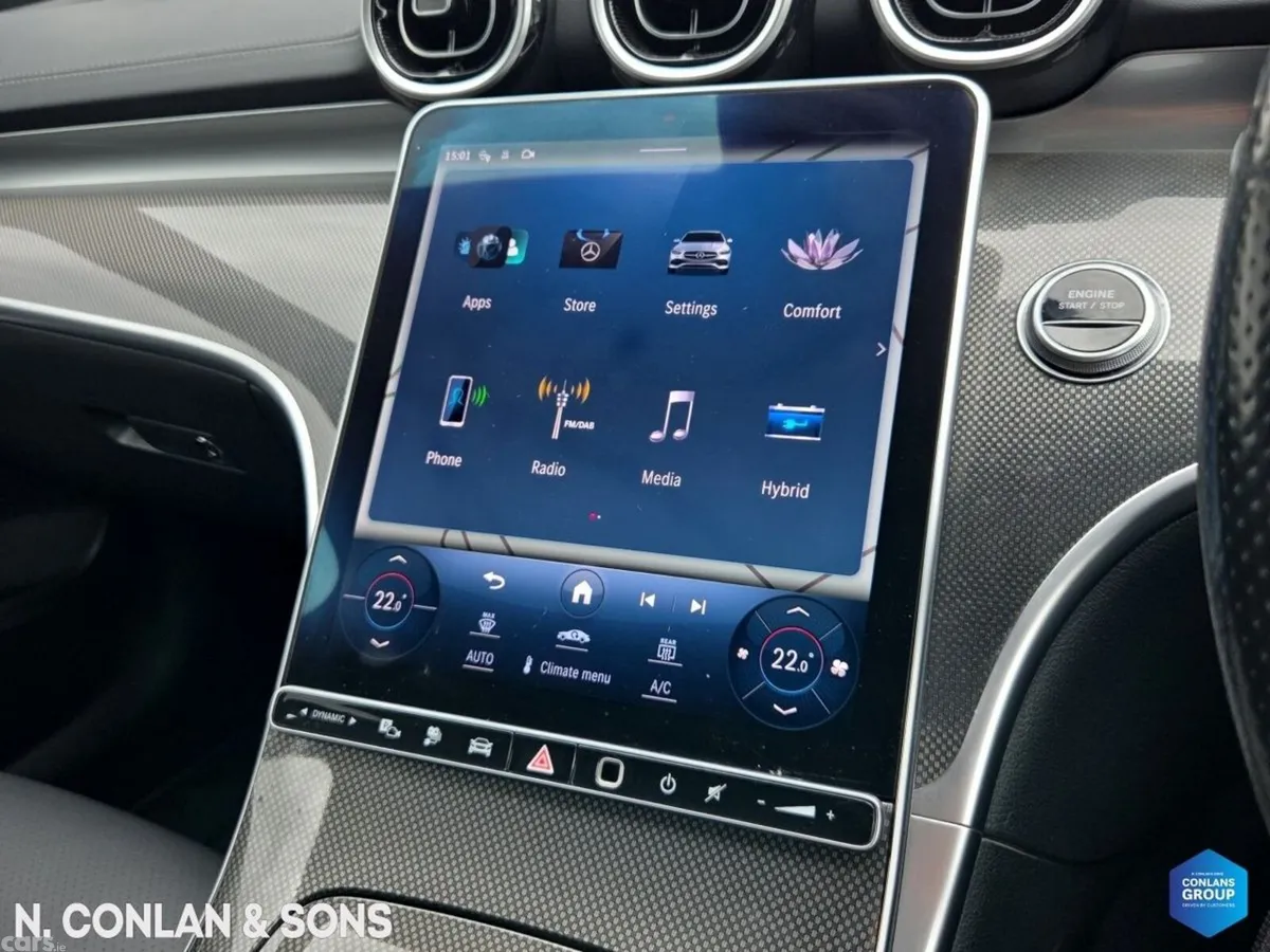 Mercedes-Benz C-Class Saloon, Petrol Plug-in Hybrid, 2023, Silver