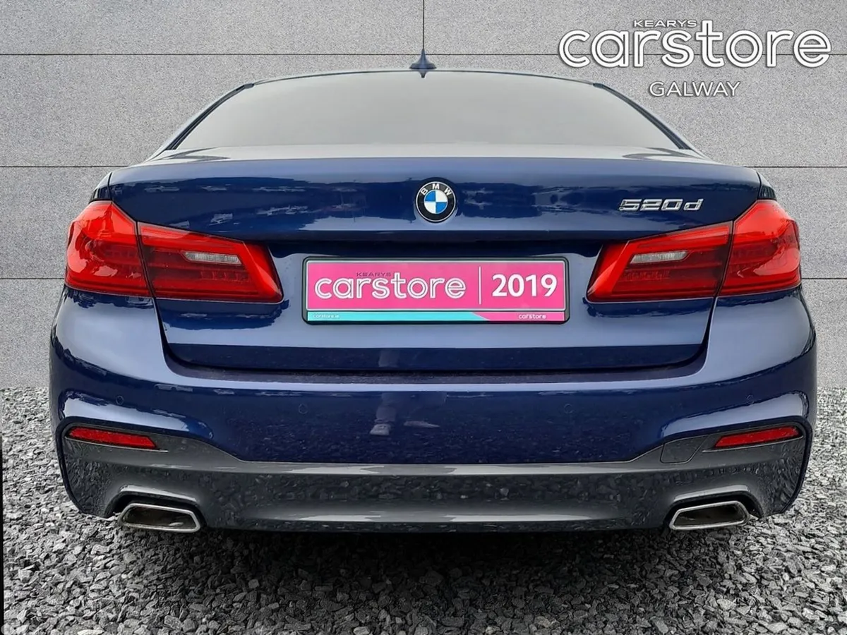 BMW 5-Series Saloon, Diesel, 2019, Blue