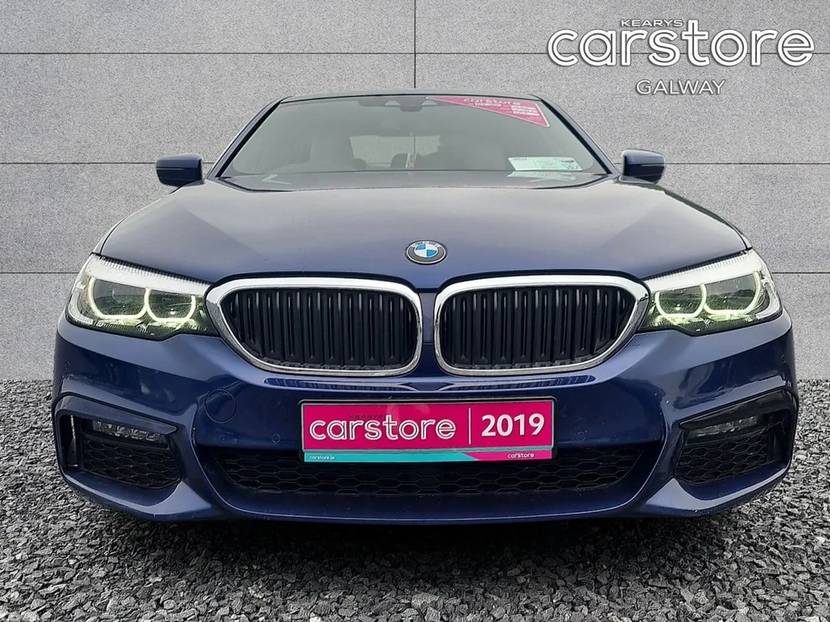BMW 5-Series Saloon, Diesel, 2019, Blue