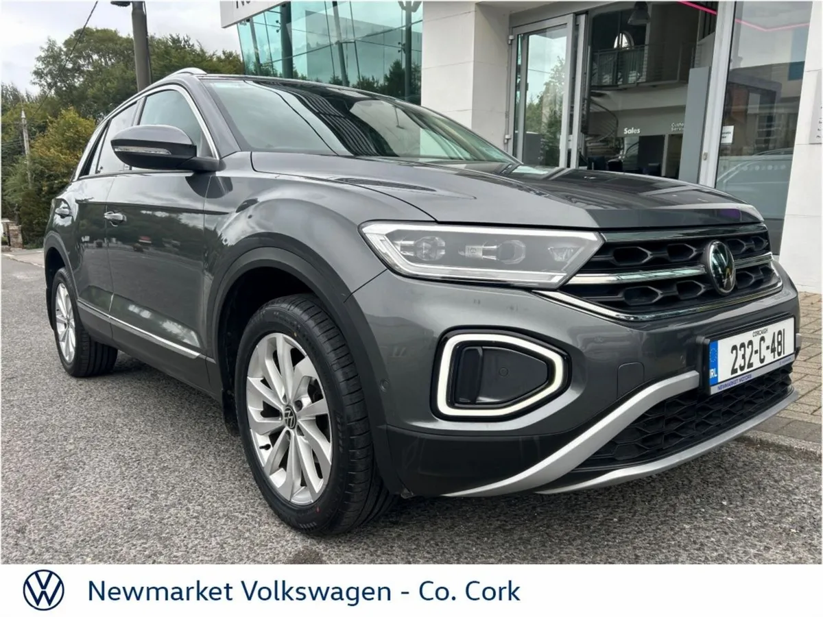 Volkswagen T-Roc SUV, Petrol, 2023, Grey