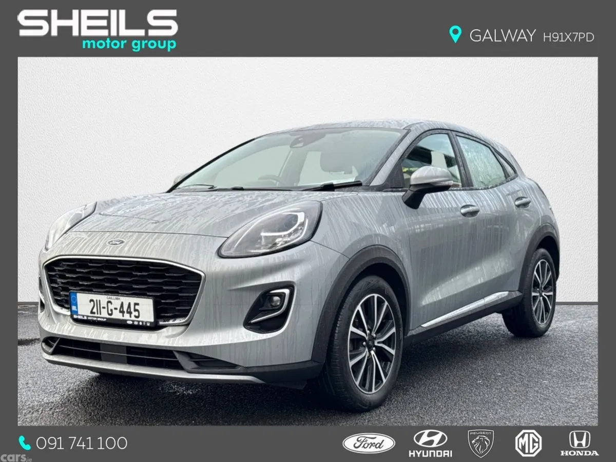 Ford Puma MPV, Petrol Hybrid, 2021, Grey