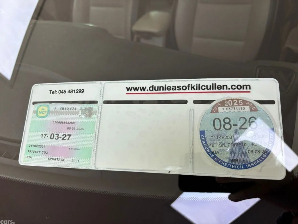 Kia Sportage SUV, Diesel Hybrid, 2021, White