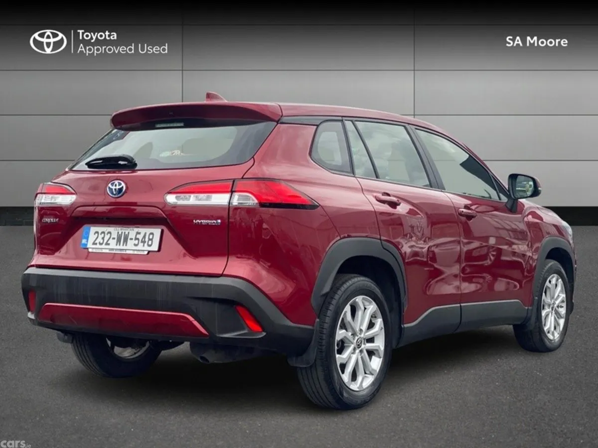 Toyota Corolla Cross SUV, Petrol Hybrid, 2023, Red